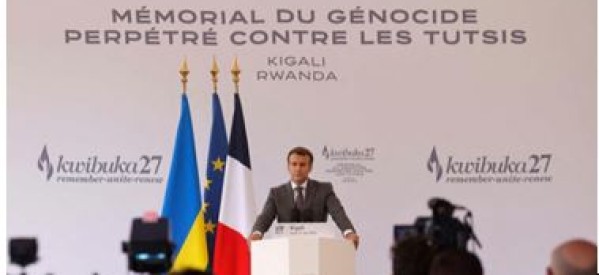 Rwanda / France : Macron déclare «Je viens reconnaître nos responsabilités»