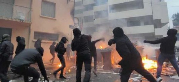 France / Corse : violents affrontements à Bastia en marge de la manifestation de soutien à Yvan Colonna