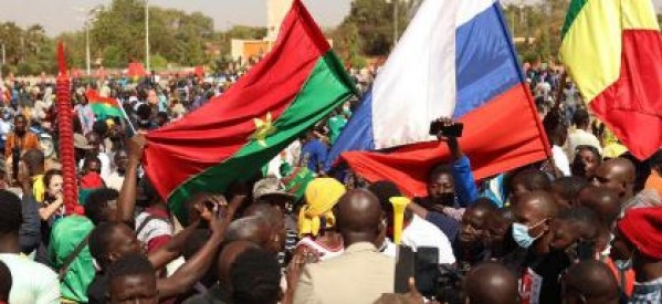 Burkina Faso: Une nouvelle manifestation pour exiger le départ de la France