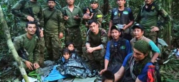 Colombie : les quatre enfants, disparus dans la jungle depuis 40 jours, retrouvés vivants
