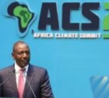 Kenya : Démarrage du premier sommet africain sur le climat