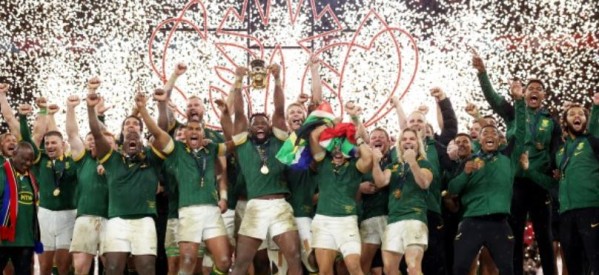 Afrique : L’Afrique du Sud sacré Champion du Monde de Rugby pour la quatrième fois