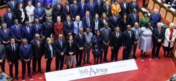 Italie : 6 milliards de dollars pour le partenariat avec l’Afrique