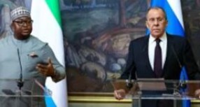 Sierra Leone : Une délégation gouvernementale en Russie